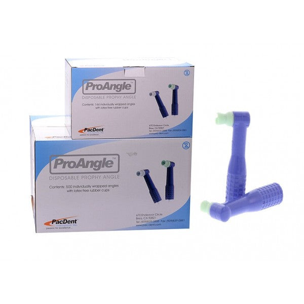 PacDent Pro Angle Plus Disposable Prophy Angle Firm Purple Cup