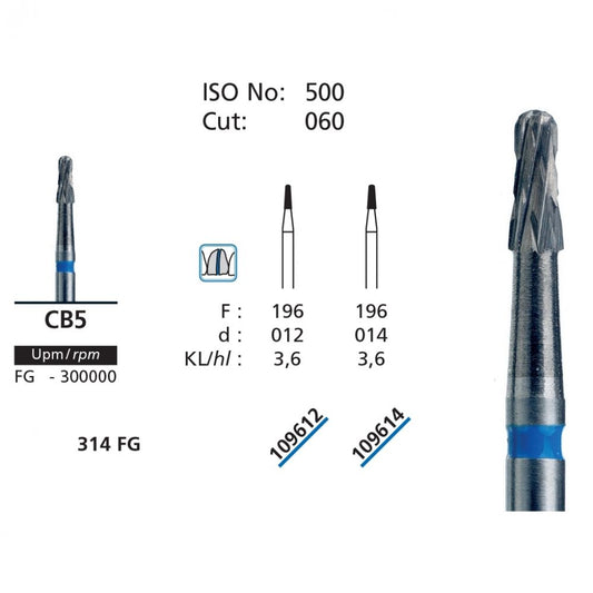 DFS ODON Crown Cutter FG CB5TR 1.4mm