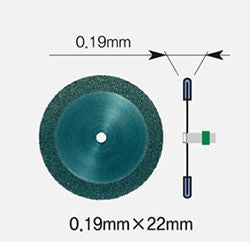 DFS FLEXIFLEX Diamond Disc Mounted Face Unique Coarse Grit 22mm