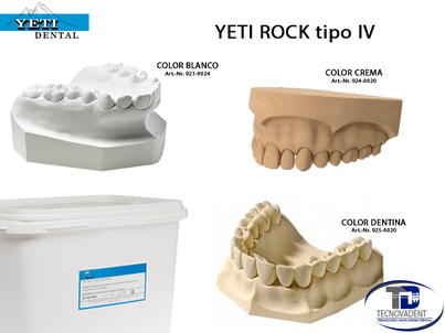 YETI ROCK TYPE IV VERY HARD CREAM 20KG