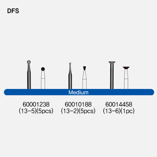 DFS Electroplated Diamond Instr. HP Coarse Grit 1.4mm