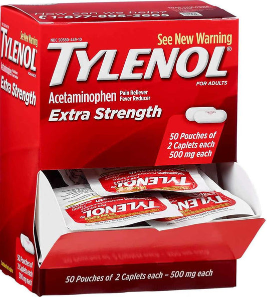 Tylenol Disp Caplets 500