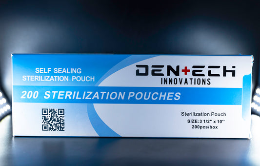 Dentech Innovations Sterilization Pouches 3.5x10