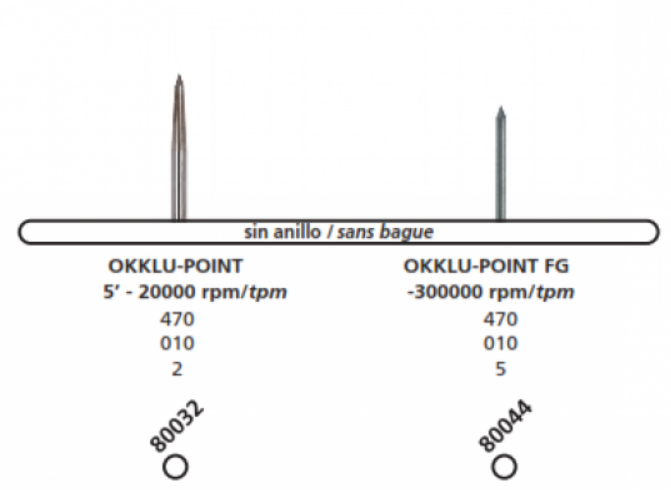 DFS DIADUR Okklu-point, Ultrafine Coarse Grit 1.0mm