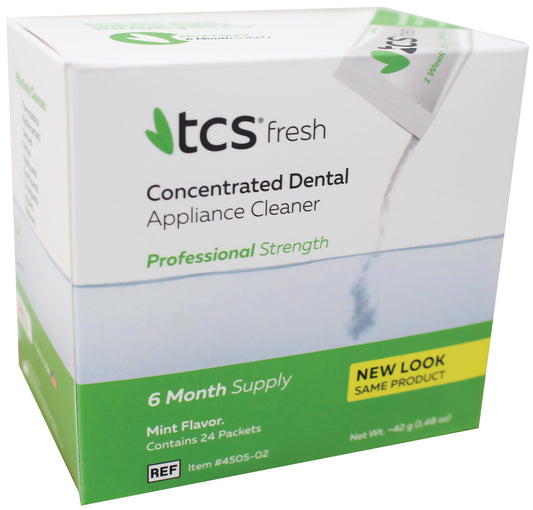 TCS Concentrated Dental Appliance Cleaner