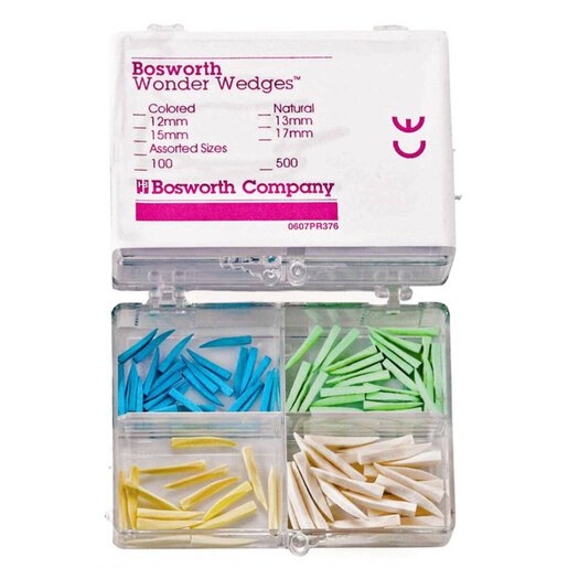 Bossworth Interproximal Wooden Wedges Assorted 500pcs
