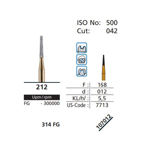 Carbide Finisher 212 1.2mm