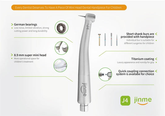 Jinme J4 Mini head dental handpiece for children