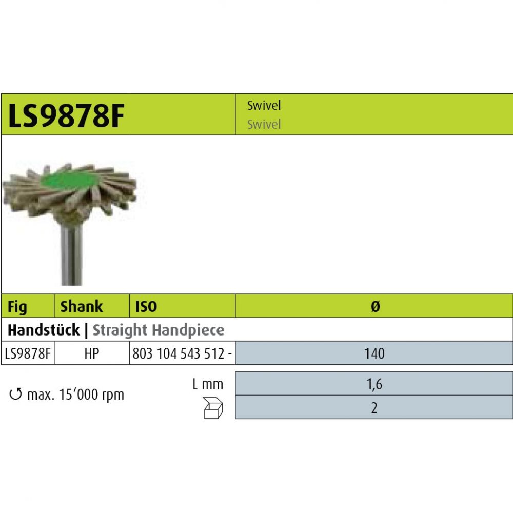 JOTA Diamond Swivel LS Gloss HP LS9878F.140HP