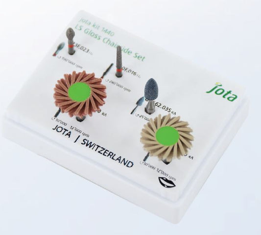 JOTA Lithium Disilicate Adjustment & Gloss Chairside  FG / RA Kit 1440